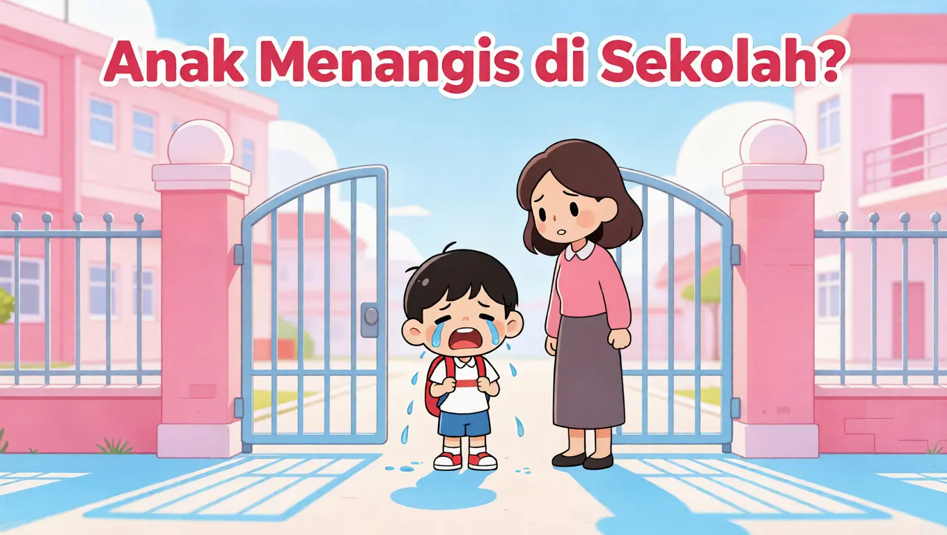 Anak Menangis di Sekolah: Wajar atau Perlu Dikhawatirkan? Ini Penjelasan Lengkap untuk Orang Tua